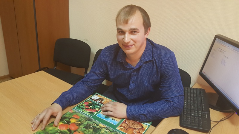 Начальник управления сельского хозяйства Максим ПЕРЕЛЕХОВ