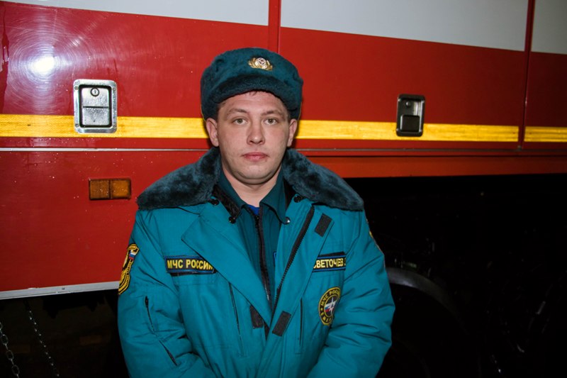 Дмитрий СВЕТОЧЕВ, начальник третьего караула