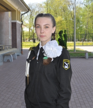Алина ВАСИЛЬЕВА, ученица кадетского класса СОШ №1