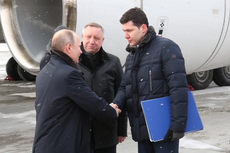 Владимир Путин посетил Калининградскую область с рабочим визитом