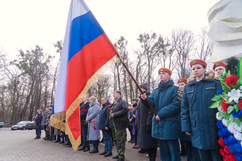 В Гурьевске прошел митинг памяти в честь погибших на войне в Афганистане