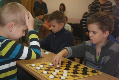 Состоялся турнир под названием «Шашки - это здорово!» на призы директора гурьевской гимназии