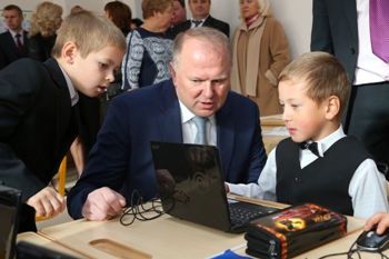 Открылась новая школа в Полесске