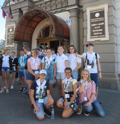 Гимназисты побывали в Москве и Казани