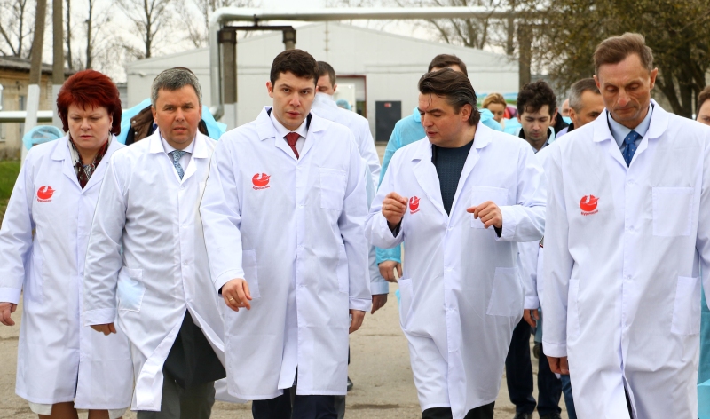 Врио губернатора области Антон Алиханов посетил Гурьевский округ