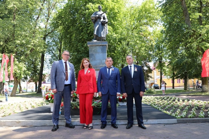 Делегация Гурьевского округа побывала у друзей на Дне независимости Республики Беларусь