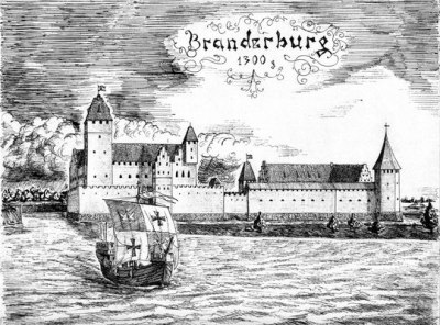 Какая святая реликвия хранилась в замке Бранденбург?