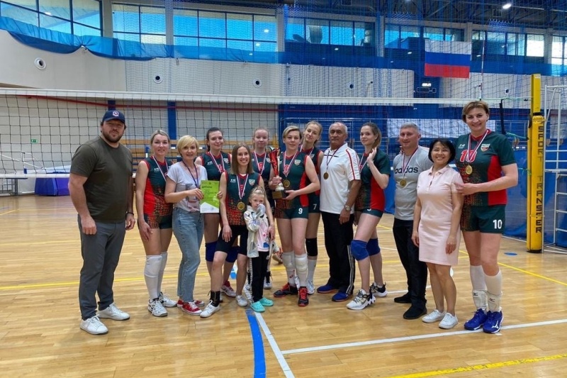 Женская сборная по волейболу Гурьевска стала победителем областной спартакиады!