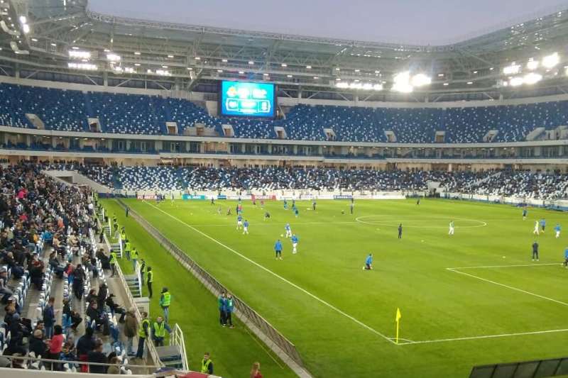 В Калининграде состоялся первый тестовый матч на новом стадионе