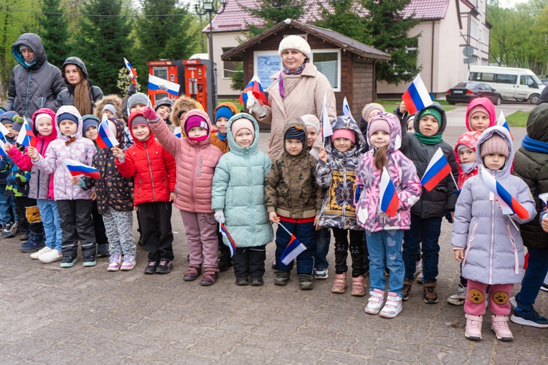 В понедельник в Центральном парке Гурьевска стартовала Общероссийская акция «Весенняя неделя добра»