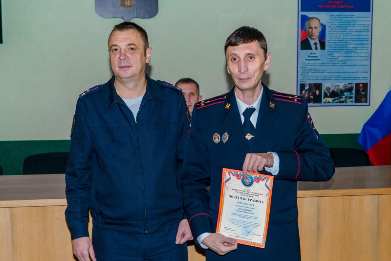 В честь профессионального праздника в ОМВД «Гурьевский» чествовали лучших участковых