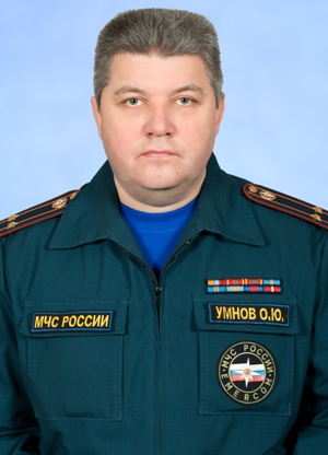 подполковник внутренней службы Олег Умнов, главный государственный инспектор по пожарному надзору Гурьевского городского округа