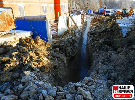 В четверг, 23 января, в середине дня в Гурьевске произошел перебой с водоснабжением