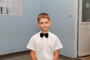 Егор МИХАЙЛОВ, третьеклассник