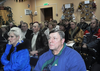Отчет Владимира Устинова о проделанной работе за 2013 год совместно с депутатами сельского Совета