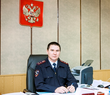 Начальник ОМВД России по Гурьевскому округу, полковник полиции Сергей НИКИФОРОВ