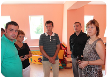 В начале сентября после ремонта 100 малышей примет детский сад в поселке Рассвет Гурьевского района