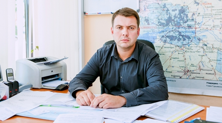 Начальник отдела земельных отношений администрации Гурьевского округа Роман Куриленко