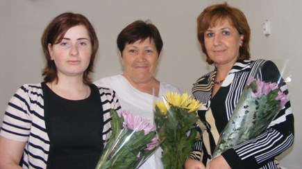 Династия педагогов Сидоренко (слева направо) Екатерина, Валентина, Ольга
