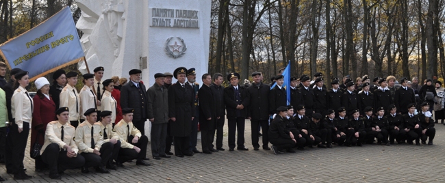 Торжественное мероприятие состоялось у мемориала воинской славы в Гурьевске