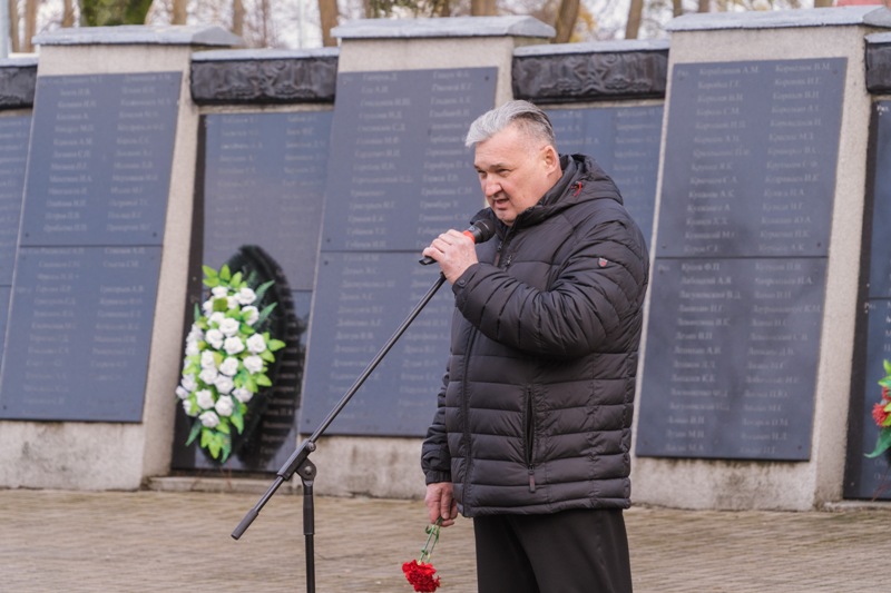 В Гурьевске прошел митинг памяти в честь погибших на войне в Афганистане