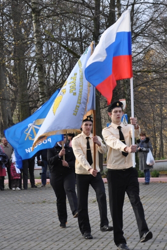 Торжественное мероприятие состоялось у мемориала воинской славы в Гурьевске