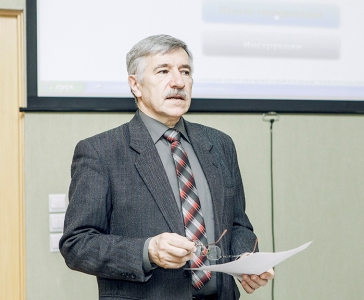 Обучающий семинар, который проводил председатель Гурьевской ТИК Алексей Сорокин