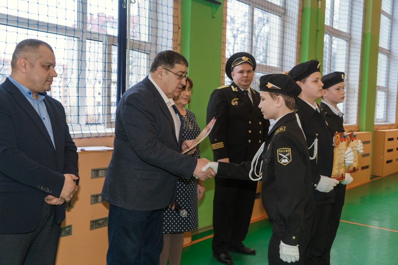 В гости к кадетам школы №1 г. Гурьевска пришли представители мусульманской общественности