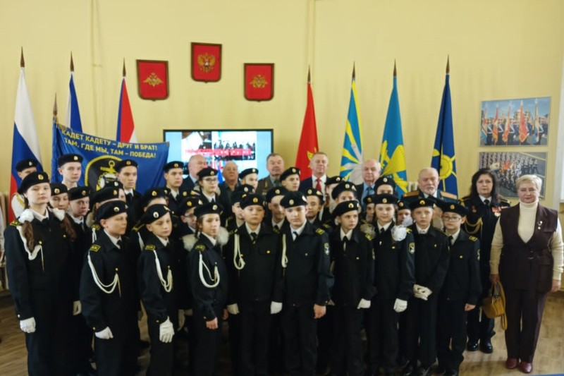 Пятиклассники трех школ Гурьевского округа приняли клятву кадета