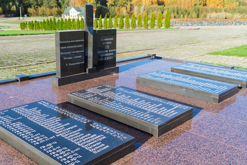 Служба госохраны памятников контролирует качество нанесения информации о погибших на воинские мемориалы