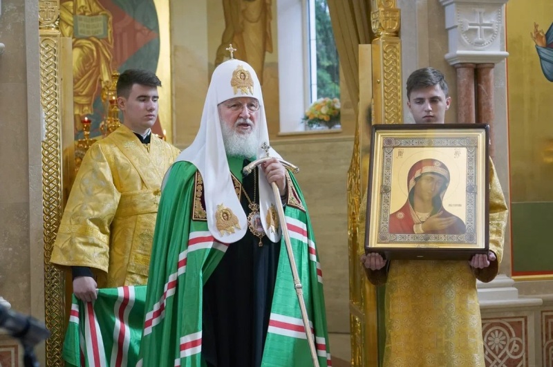 2 июля в регион прибыл Патриарх Московский и всея Руси Кирилл