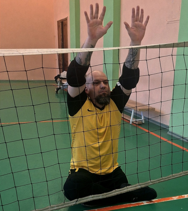 В Гурьевске появились сборные команды по адаптивному волейболу