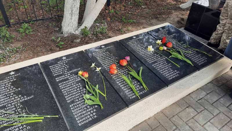 9 Мая состоялось торжественное открытие мемориала воинской славы в поселке Добрино после реконструкции